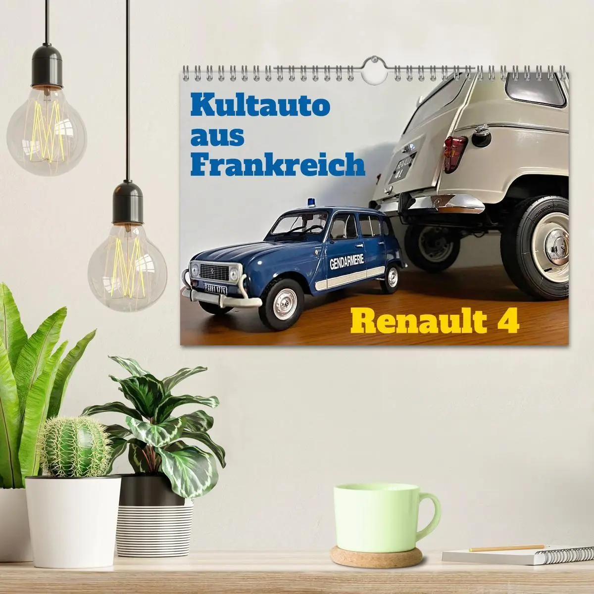 Bild: 9783516673487 | Kultauto aus Frankreich - Renault 4 (Wandkalender 2026 DIN A4...