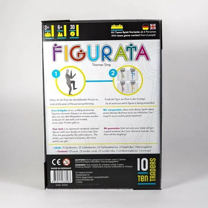 Bild: 650414633587 | 10 TRADERS - Figurata (d,e) | Spiel | In Karton | 3163358 | Deutsch