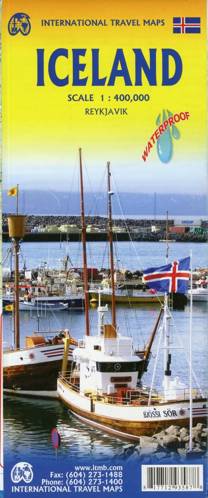 Cover: 9781771293587 | Iceland | International Travel Map 1:400 000, waterproof | Englisch