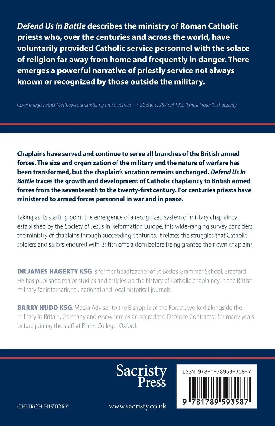 Rückseite: 9781789593587 | Defend Us in Battle | Catholic Chaplains in the British Military
