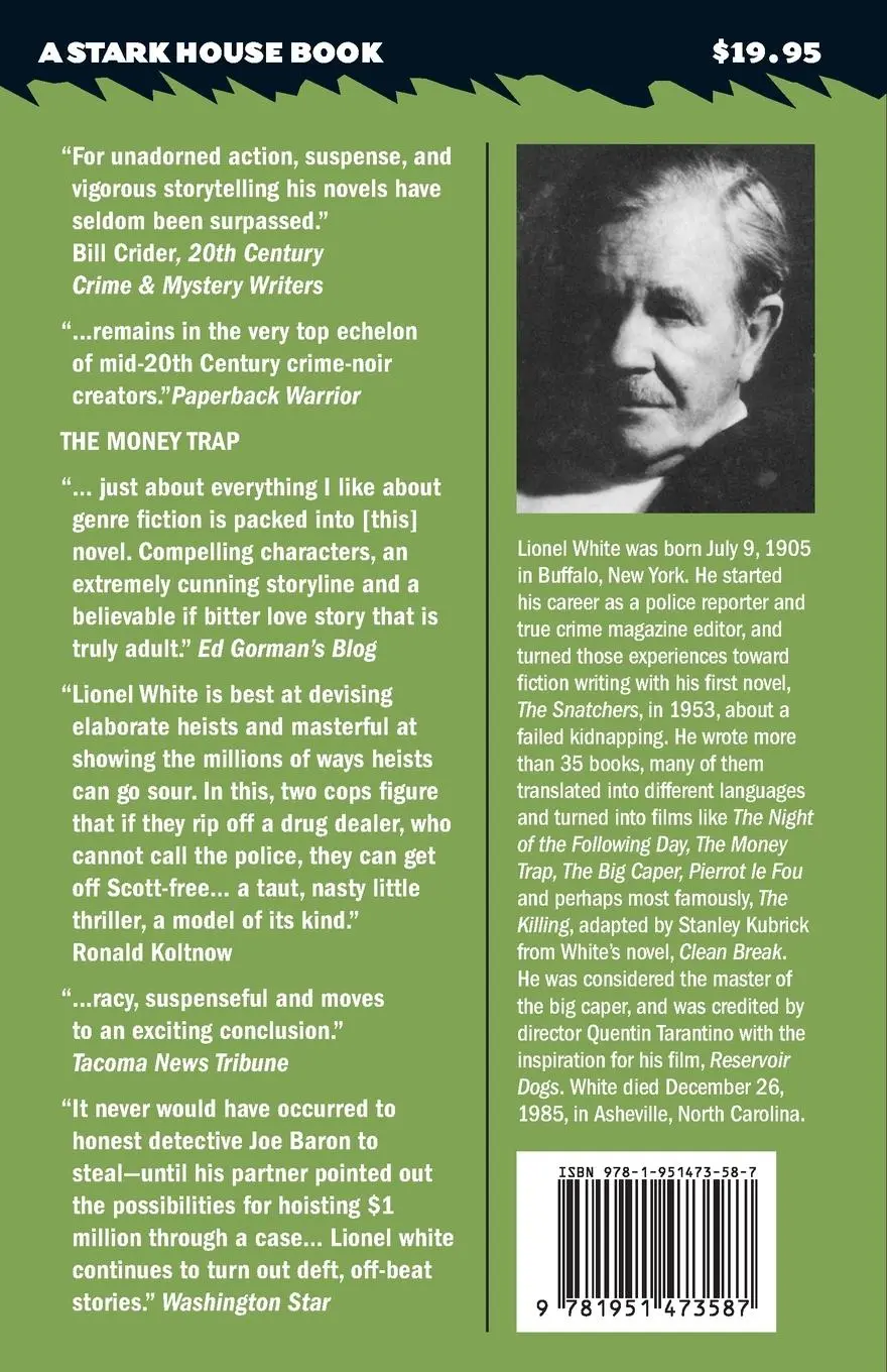 Rückseite: 9781951473587 | The Money Trap / Love Trap | Lionel White | Taschenbuch | Englisch