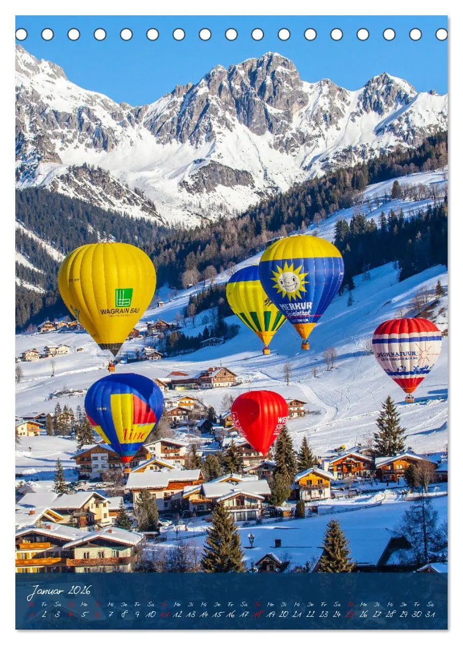 Bild: 9783516283587 | Ein Herz für Filzmoos (Tischkalender 2026 DIN A5 hoch), CALVENDO...
