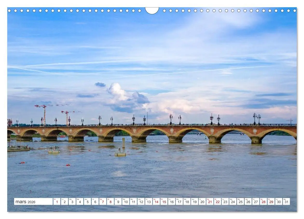 Bild: 9783516593587 | Découvrir la région Nouvelle-Aquitaine (Calendrier mural 2026 DIN...