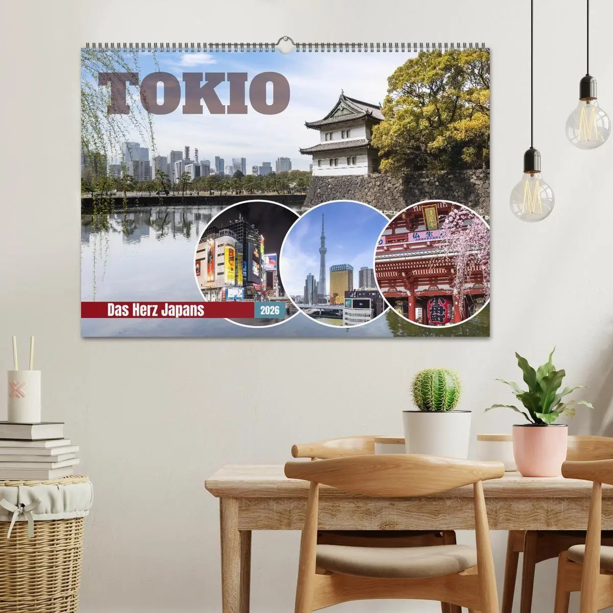 Bild: 9783516663587 | Tokio - Das Herz Japans (Wandkalender 2026 DIN A2 quer), CALVENDO...
