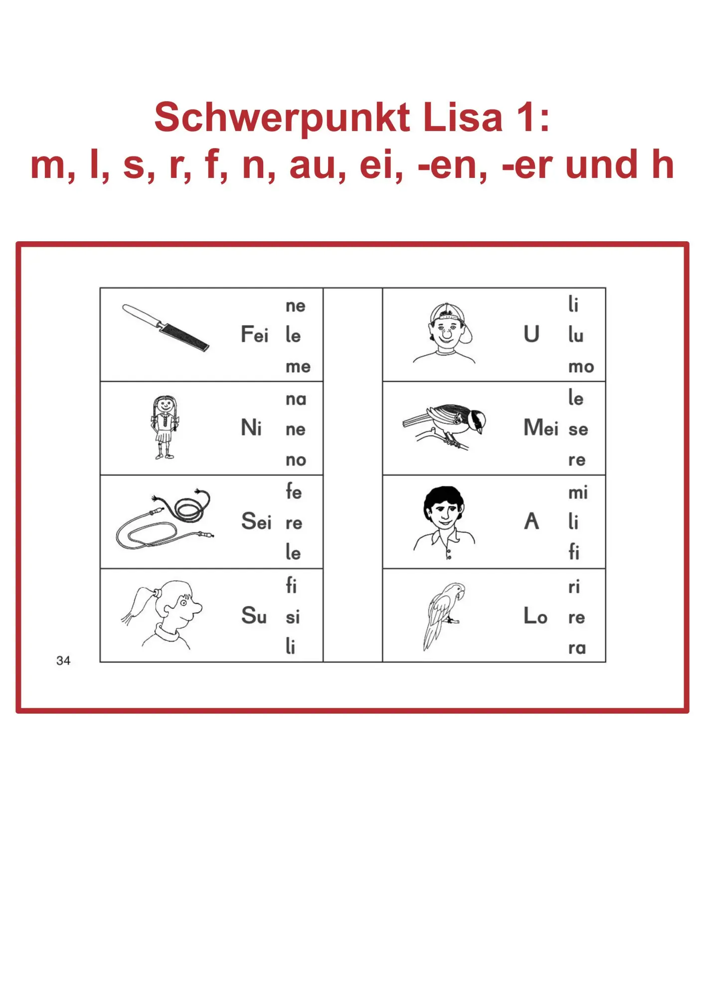 Bild: 9783965203587 | Lesen mit Lisa - Heft 1 | Markus Fegers (u. a.) | Broschüre | 92 S.