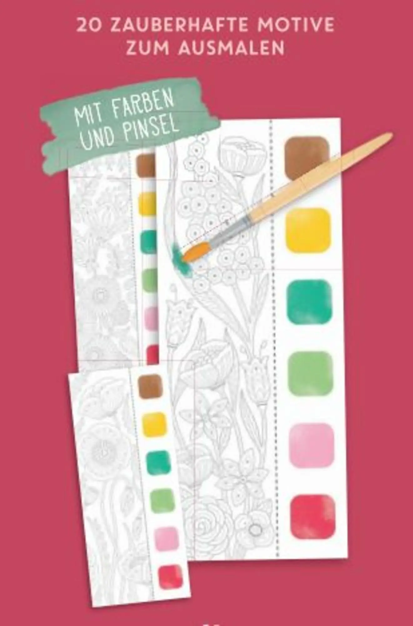 Bild: 4050003953687 | Aquarell-Glück | Blütenträume | Marica Zottino | Buch | 40 S. | 2023