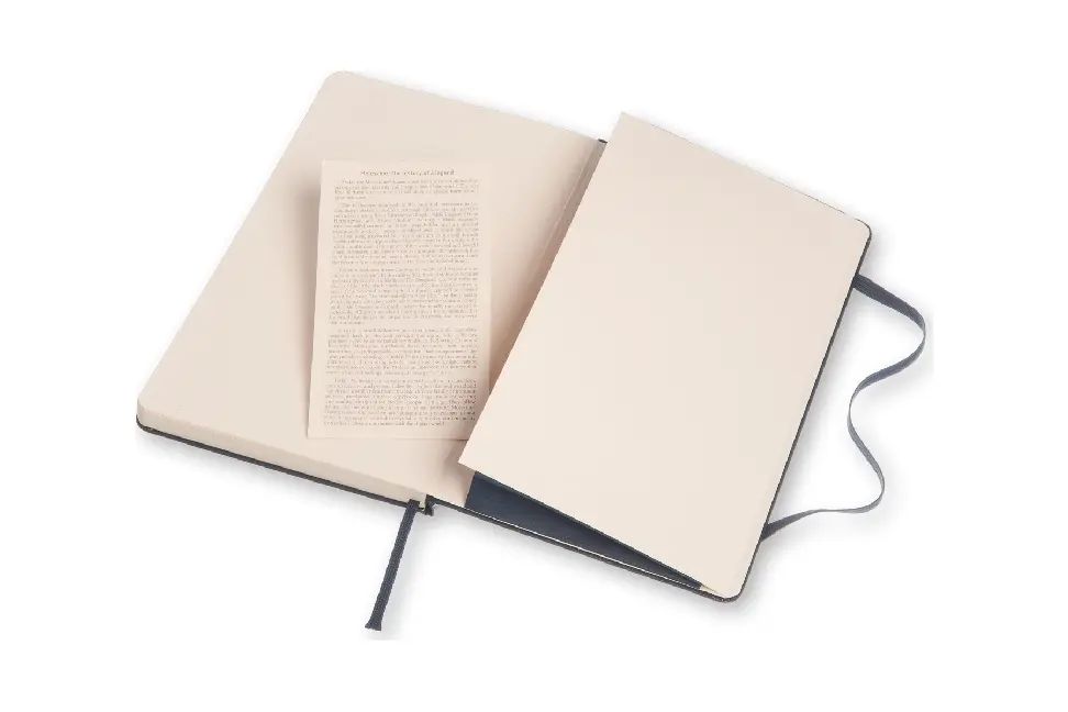 Bild: 8051272893687 | Moleskine Notizbuch, Large Size, Blanko, saphir | MOLESKINE | Buch