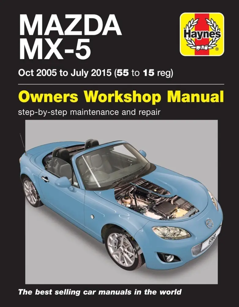 Cover: 9781785213687 | Mazda MX-5 (Oct 05 - July 15) 55 to 15 Haynes Repair Manual | Randall