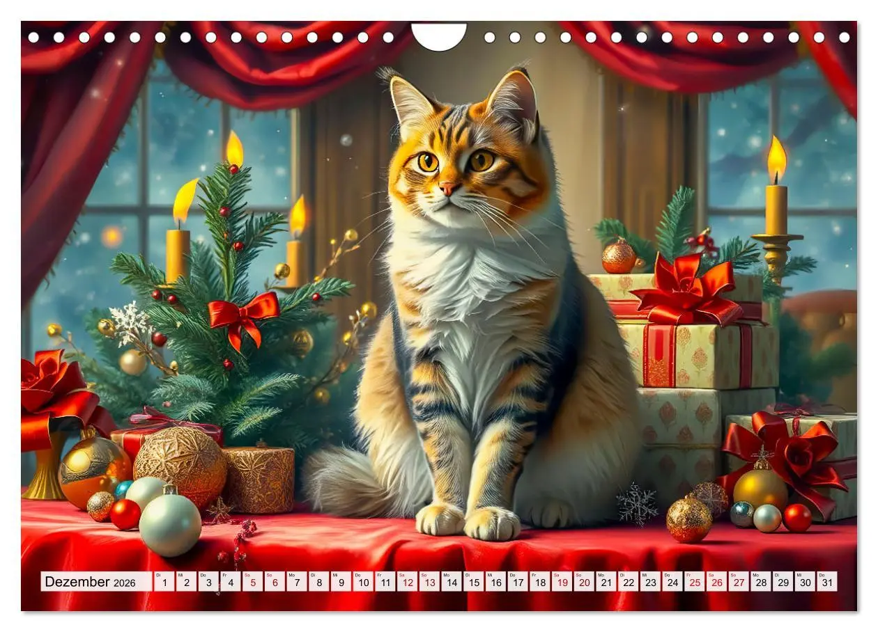Bild: 9783457253687 | Klassische Katzenporträts - Katzen in opulenten Stillleben...