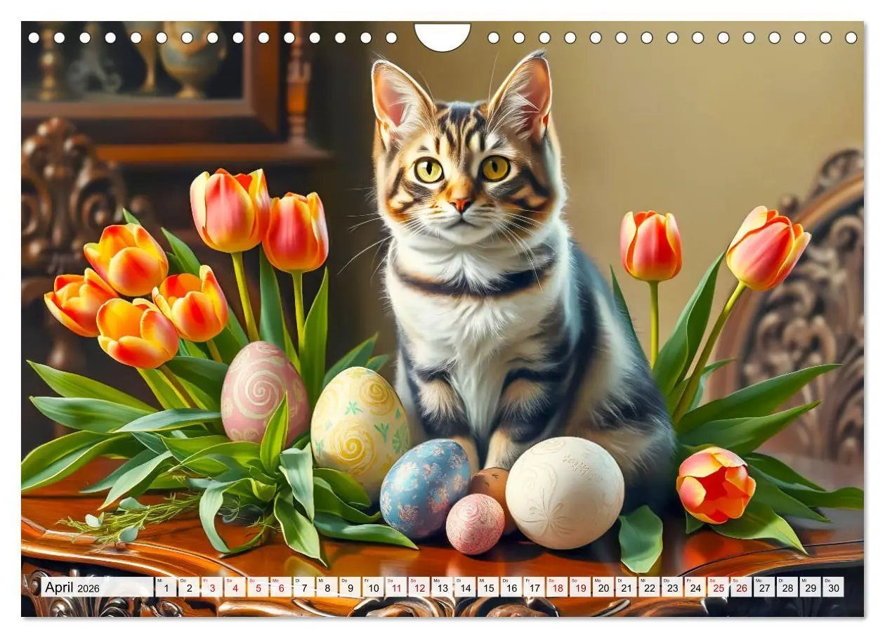 Bild: 9783457253687 | Klassische Katzenporträts - Katzen in opulenten Stillleben...