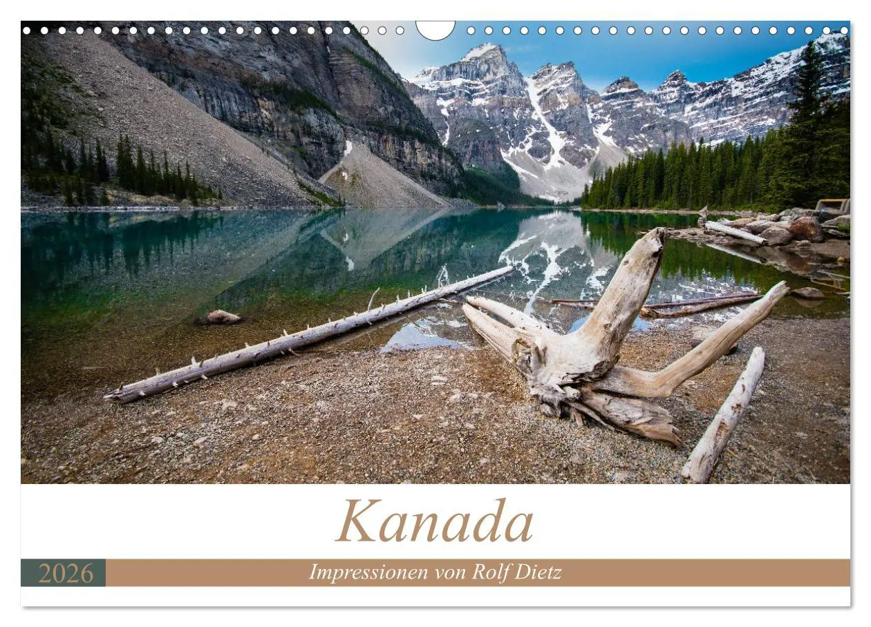 Cover: 9783457873687 | Kanada - Impressionen von Rolf Dietz (Wandkalender 2026 DIN A3...