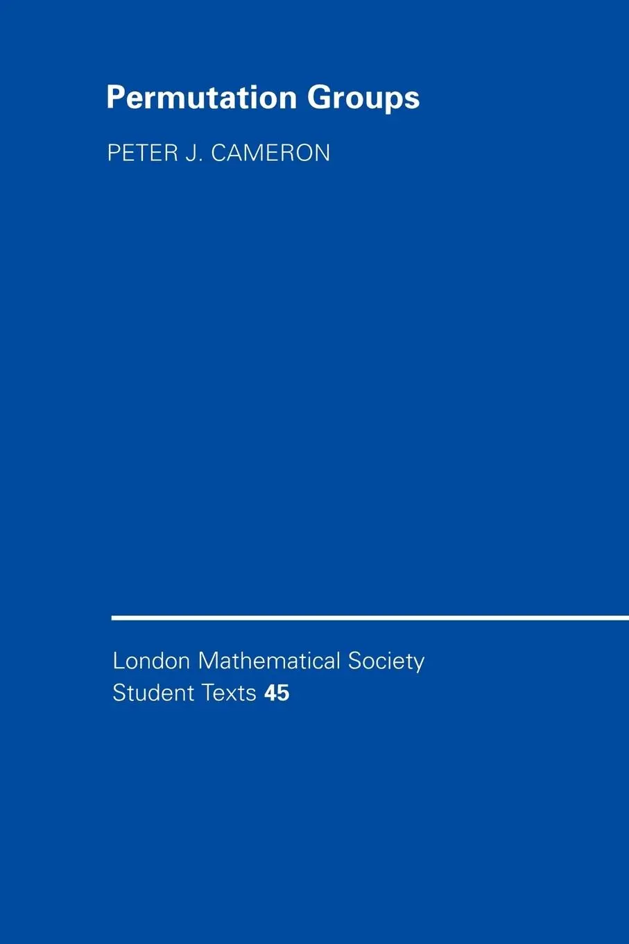 Cover: 9780521653787 | Permutation Groups | Peter J. Cameron | Taschenbuch | Englisch | 2005