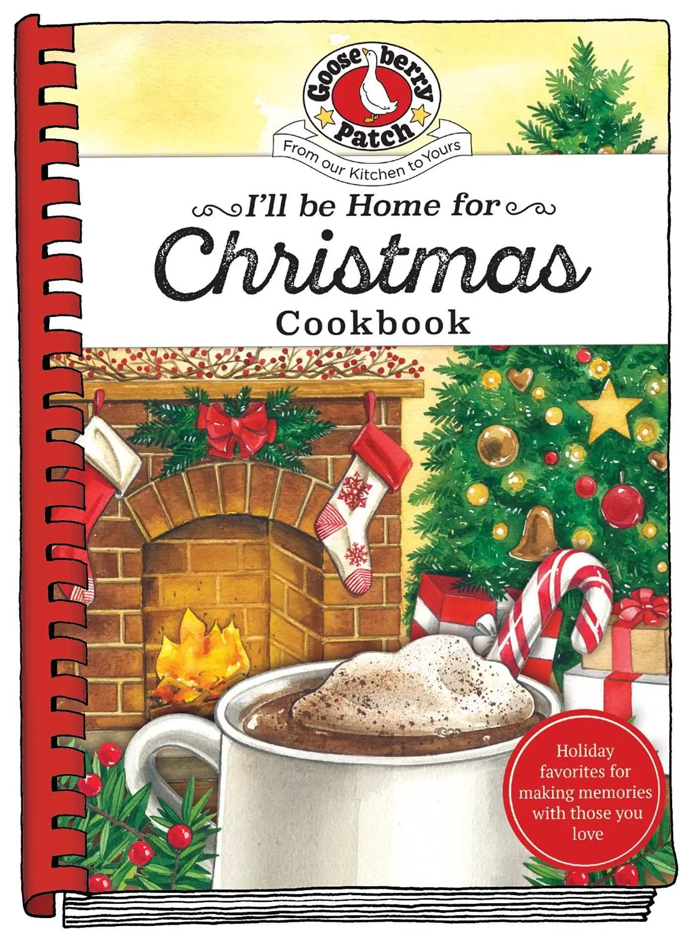 Cover: 9781620933787 | I'll be Home for Christmas Cookbook | Gooseberry Patch | Buch | 2020