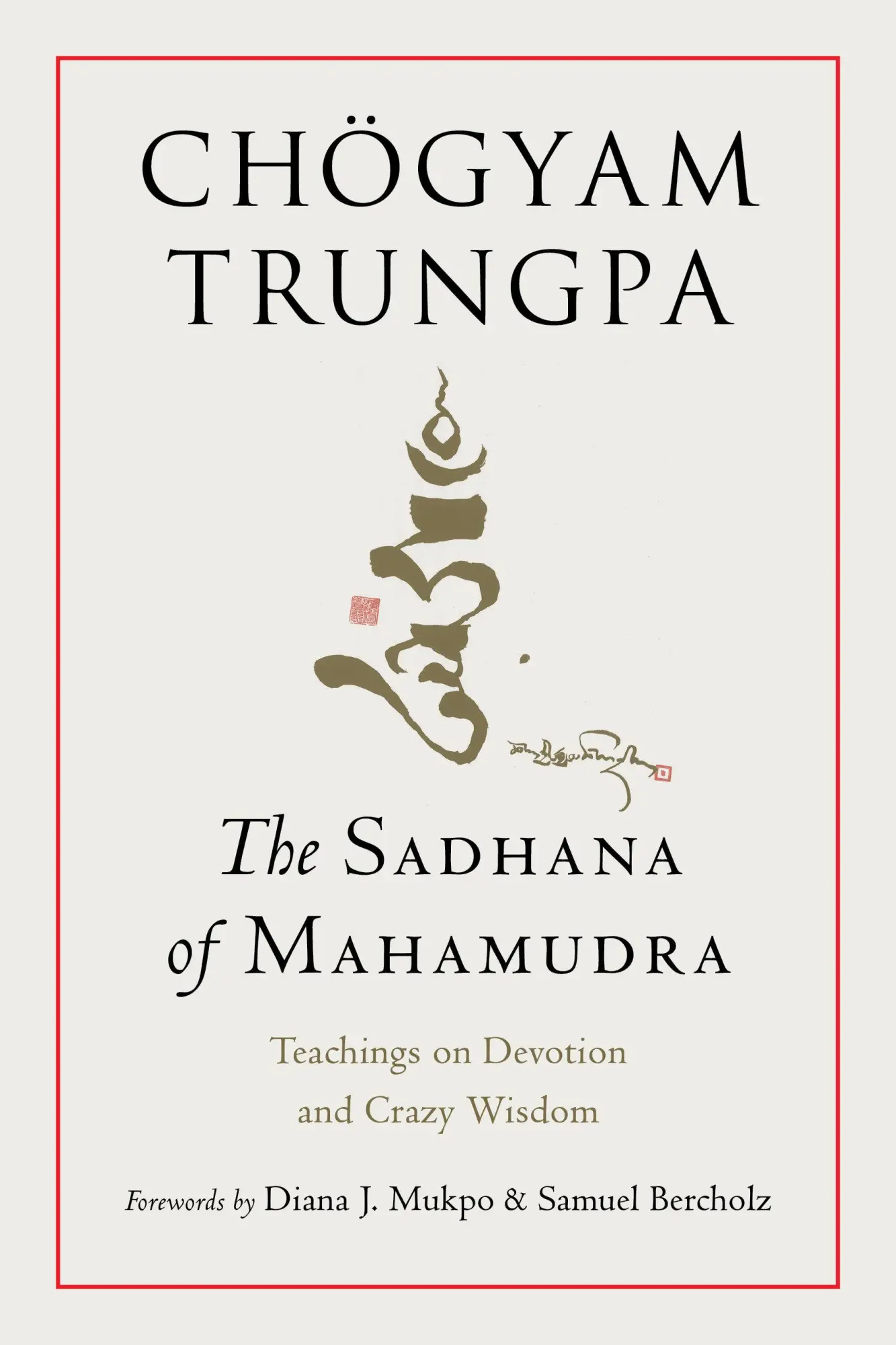 Cover: 9781645473787 | The Sadhana of Mahamudra | Teachings on Devotion and Crazy Wisdom