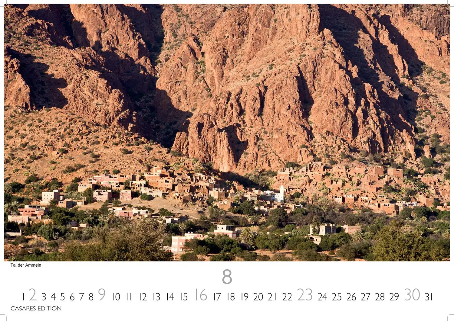 Bild: 9781835243787 | Marokko Kalender 2026 35x50 cm - Hochwertiger Wandkalender für das...