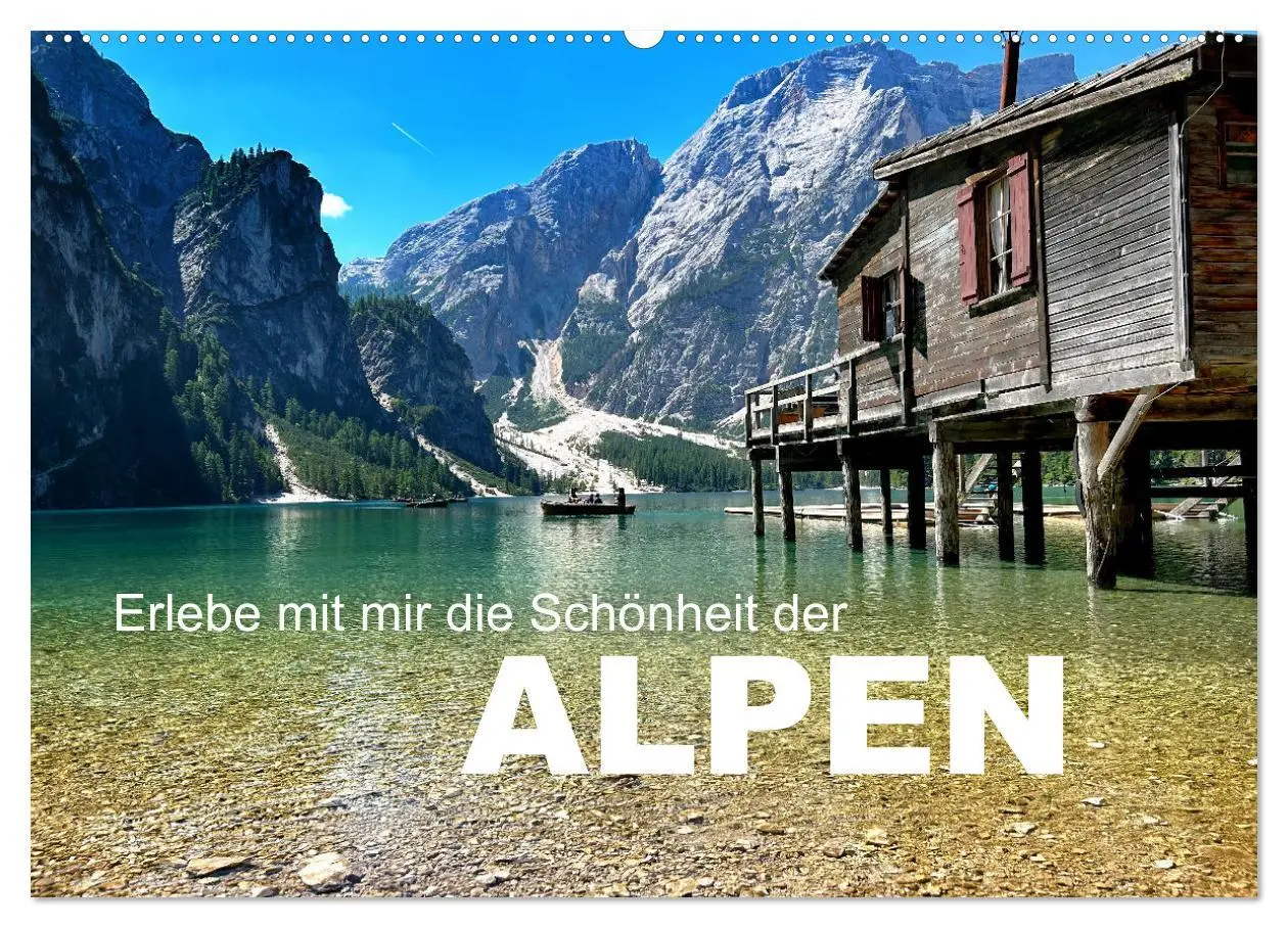 Cover: 9783457483787 | Erlebe mit mir die Schönheit der Alpen (Wandkalender 2026 DIN A2...