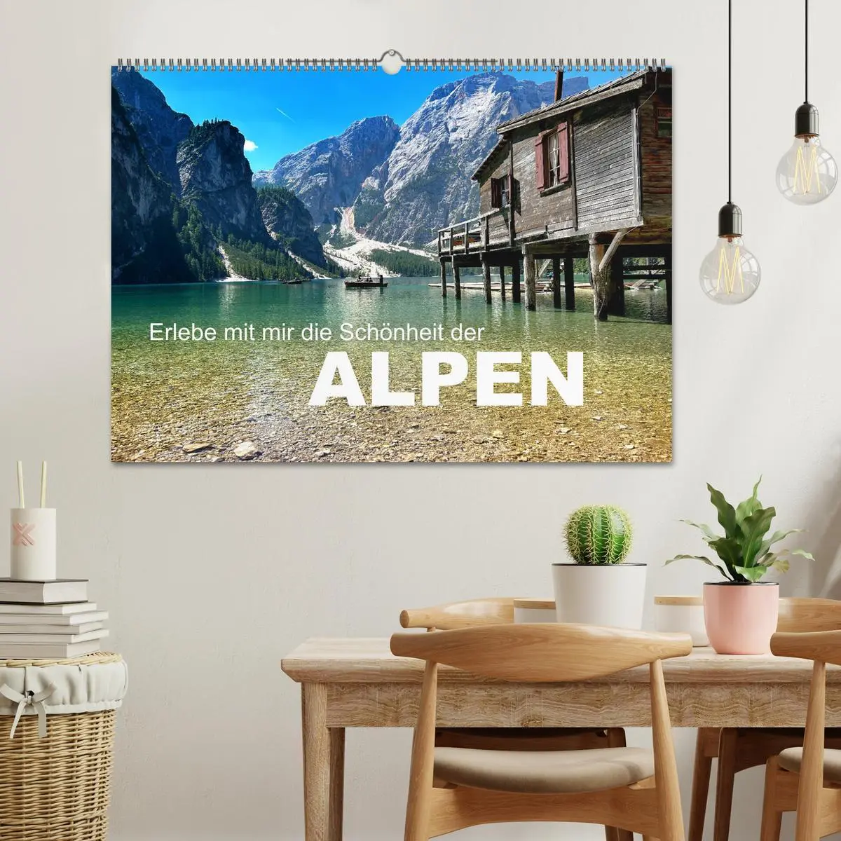 Bild: 9783457483787 | Erlebe mit mir die Schönheit der Alpen (Wandkalender 2026 DIN A2...