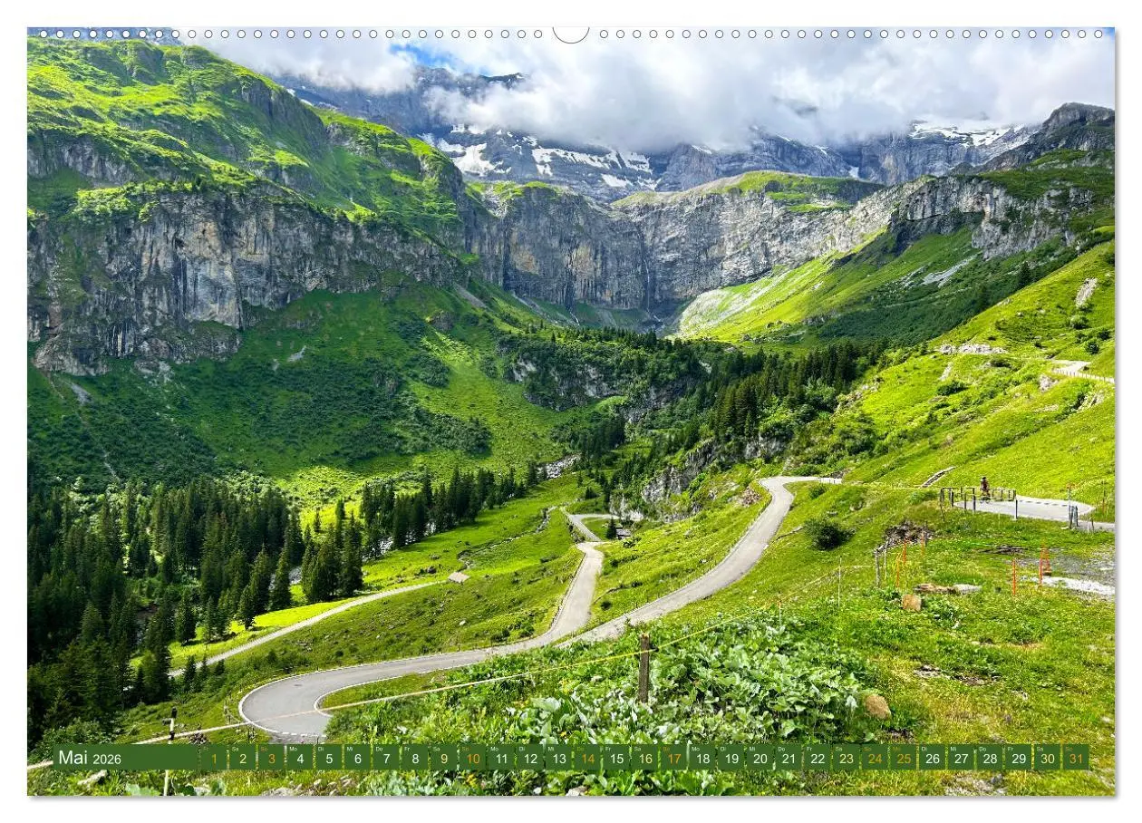 Bild: 9783457483787 | Erlebe mit mir die Schönheit der Alpen (Wandkalender 2026 DIN A2...