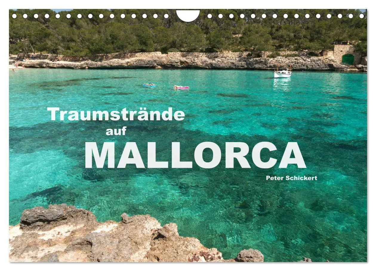 Cover: 9783457933787 | Traumstrände auf Mallorca (Wandkalender 2026 DIN A4 quer), CALVENDO...