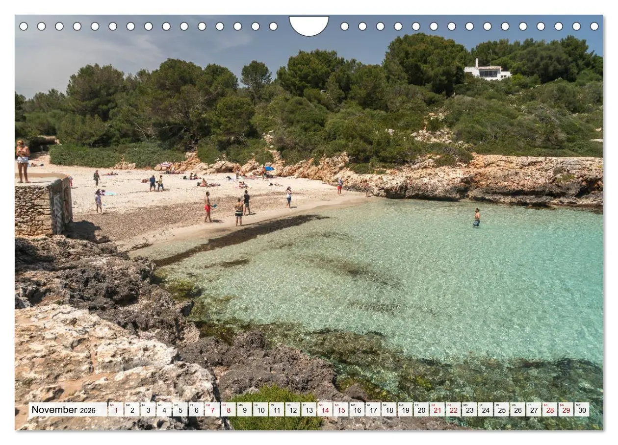 Bild: 9783457933787 | Traumstrände auf Mallorca (Wandkalender 2026 DIN A4 quer), CALVENDO...