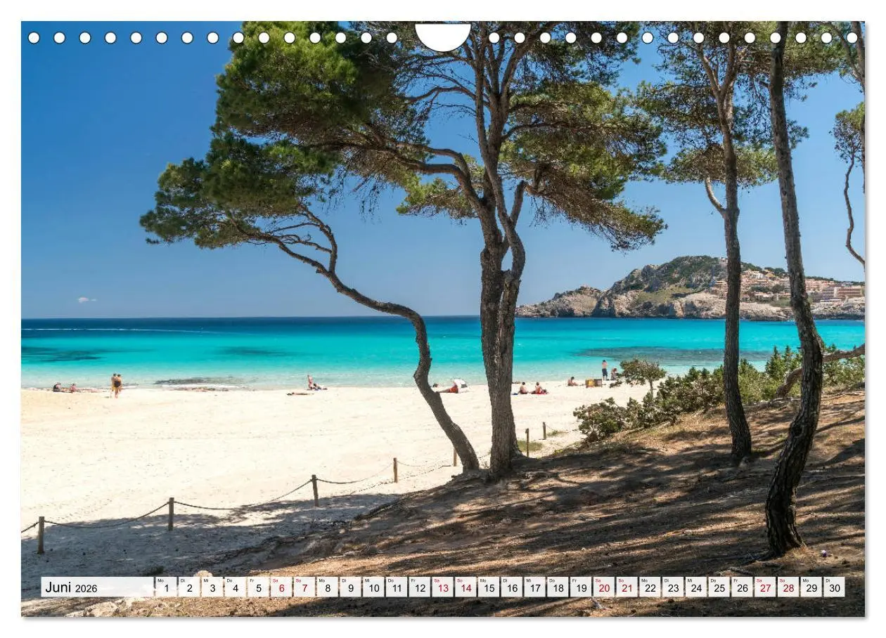 Bild: 9783457933787 | Traumstrände auf Mallorca (Wandkalender 2026 DIN A4 quer), CALVENDO...