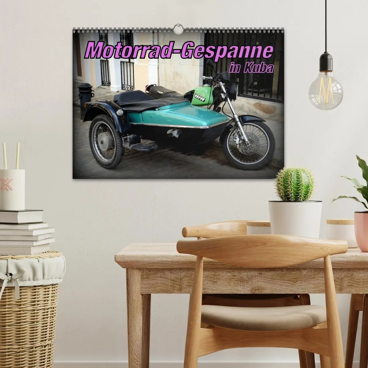 Bild: 9783516023787 | Motorrad-Gespanne in Kuba (Wandkalender 2026 DIN A3 quer), CALVENDO...
