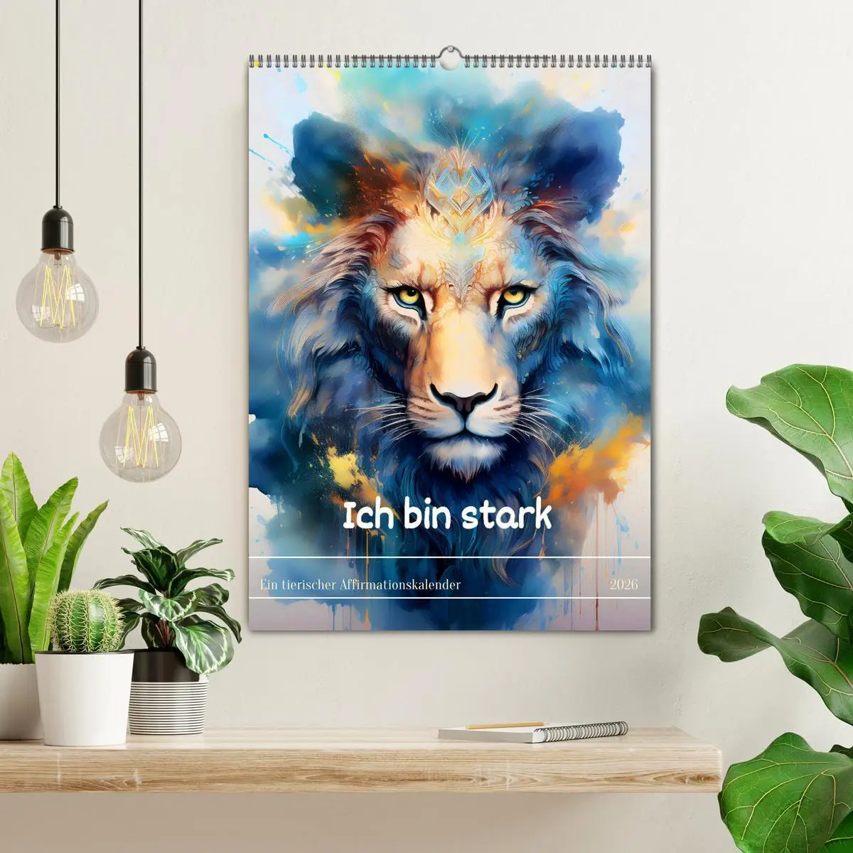 Bild: 9783516263787 | Ich bin stark - Ein tierischer Affirmationskalender (Wandkalender...