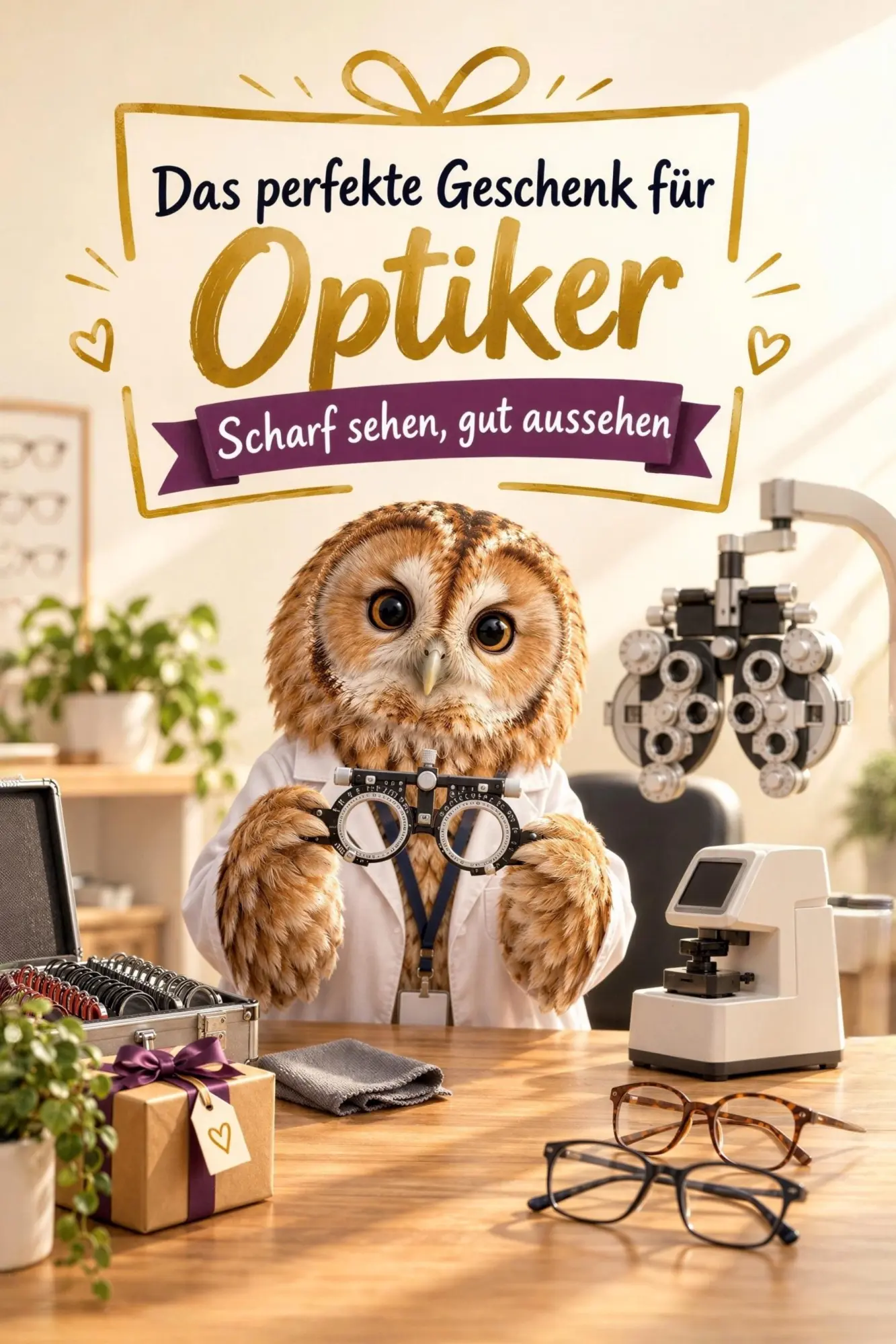 Cover: 9783696143787 | Das perfekte Geschenk für Optiker | Scharf sehen, gut aussehen | Buch