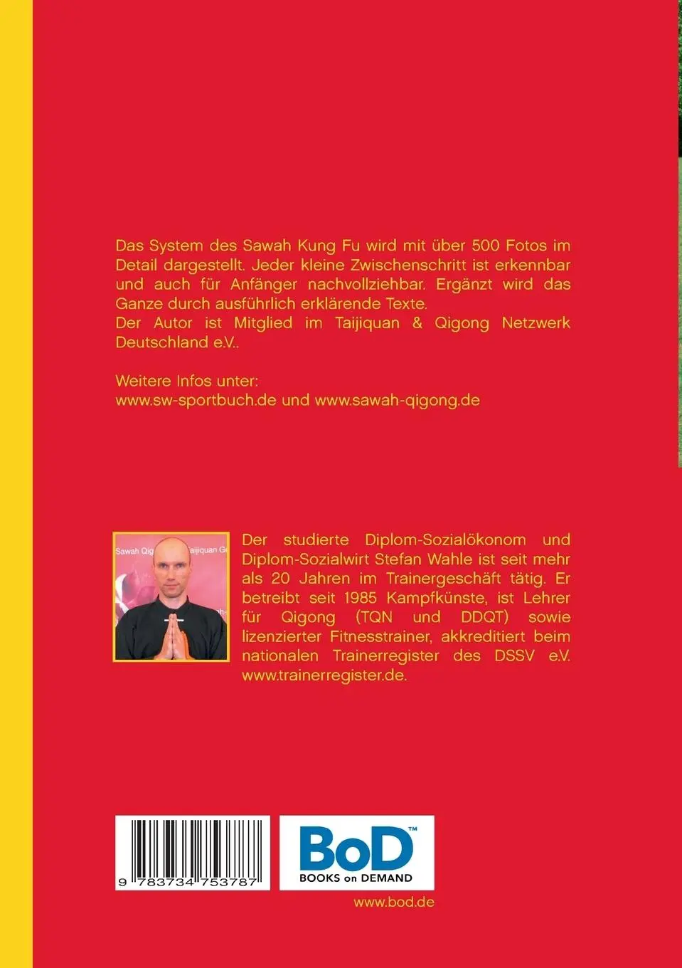 Rückseite: 9783734753787 | Sawah Kung Fu Gesamtausgabe | Stefan Wahle | Taschenbuch | 232 S.