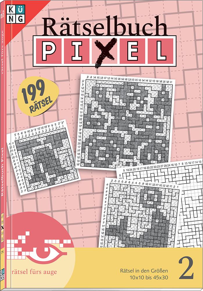 Cover: 9783905573787 | Pixel Rätselbuch 2 | Rätsel fürs Auge | Conceptis Puzzles | Buch