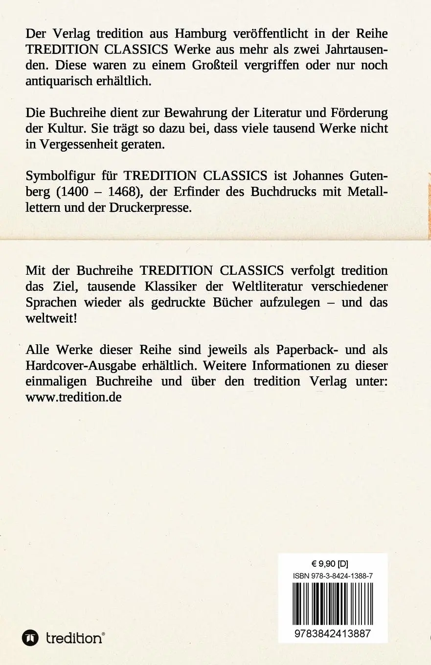 Rückseite: 9783842413887 | Es fiel ein Reif in der Frühlingsnacht | Ossip Schubin | Taschenbuch