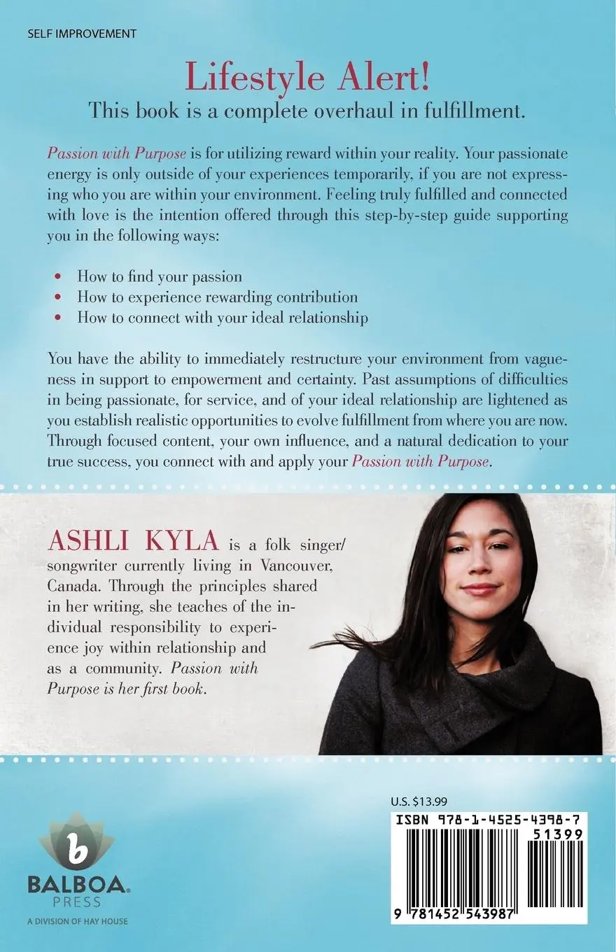 Rückseite: 9781452543987 | Passion with Purpose | Ashli Kyla | Taschenbuch | Englisch | 2012