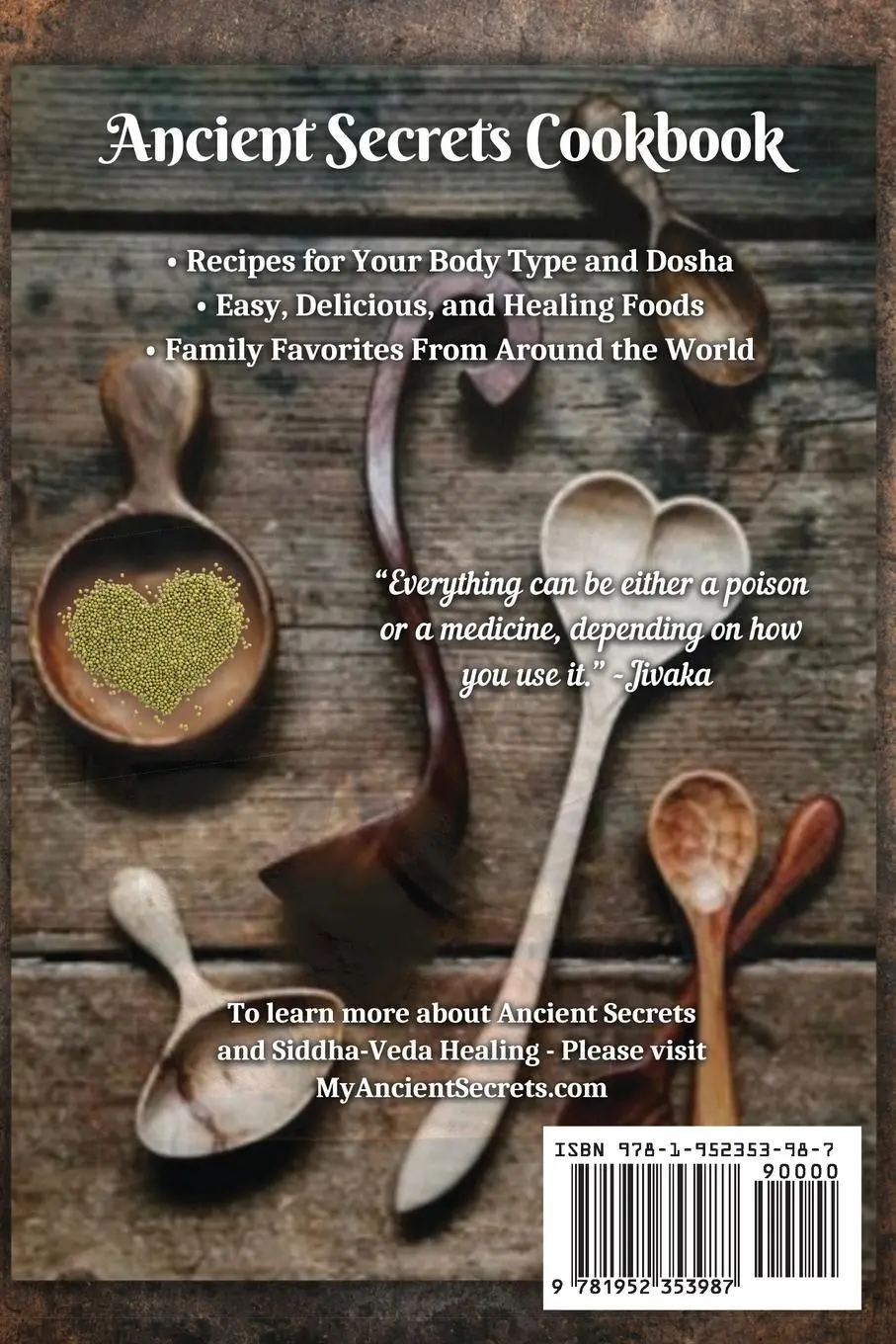 Rückseite: 9781952353987 | Ancient Secrets Cookbook | Carol K. Ray | Taschenbuch | Englisch