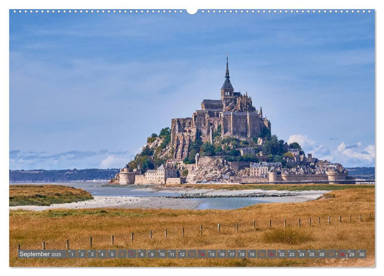 Bild: 9783435063987 | Traumreisen Normandie (Wandkalender 2025 DIN A2 quer), CALVENDO...