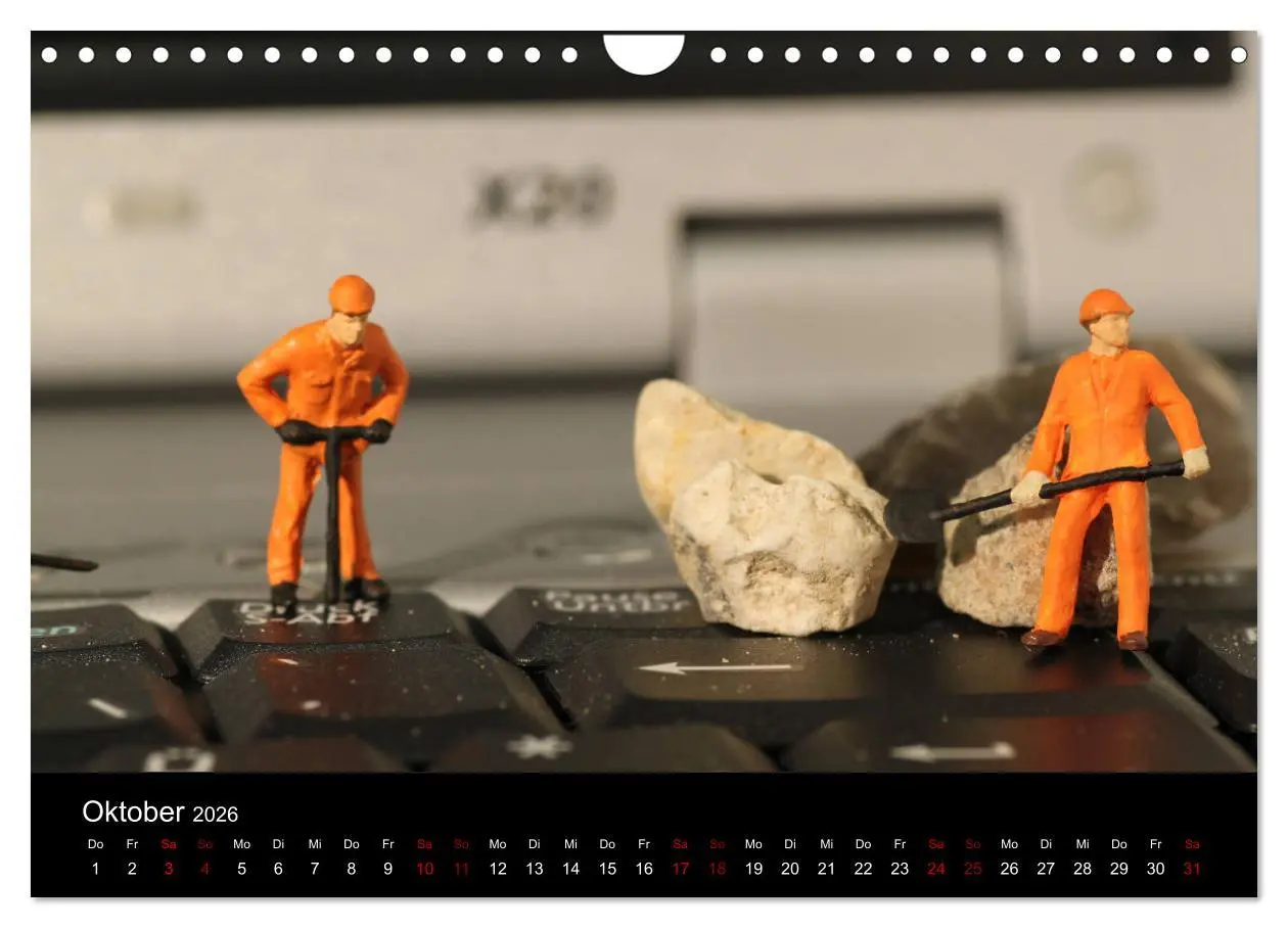 Bild: 9783457843987 | Miniaturen - Klein ganz groß (Wandkalender 2026 DIN A4 quer),...