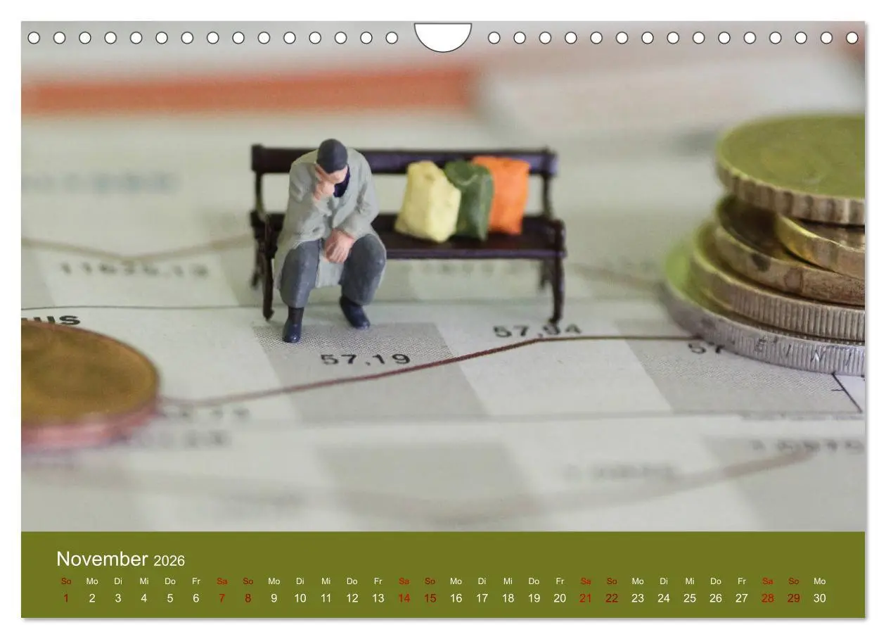 Bild: 9783457843987 | Miniaturen - Klein ganz groß (Wandkalender 2026 DIN A4 quer),...