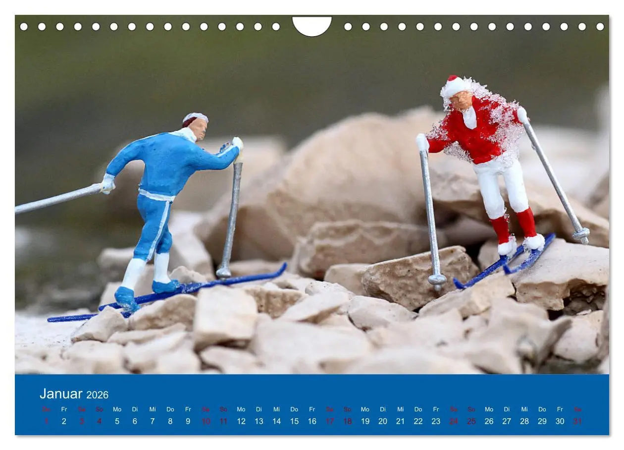 Bild: 9783457843987 | Miniaturen - Klein ganz groß (Wandkalender 2026 DIN A4 quer),...