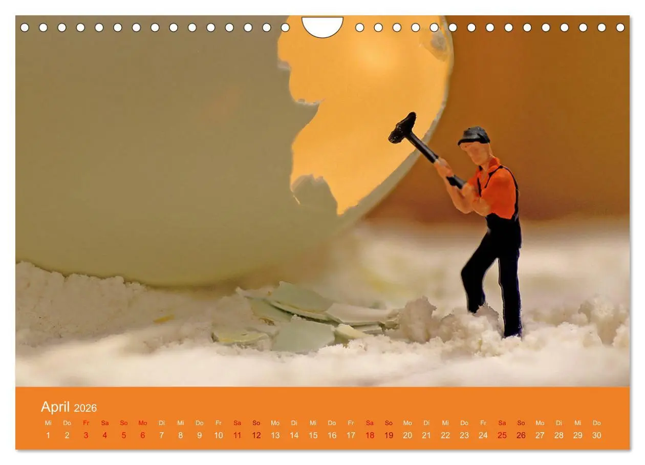 Bild: 9783457843987 | Miniaturen - Klein ganz groß (Wandkalender 2026 DIN A4 quer),...
