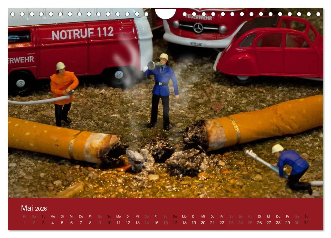 Bild: 9783457843987 | Miniaturen - Klein ganz groß (Wandkalender 2026 DIN A4 quer),...
