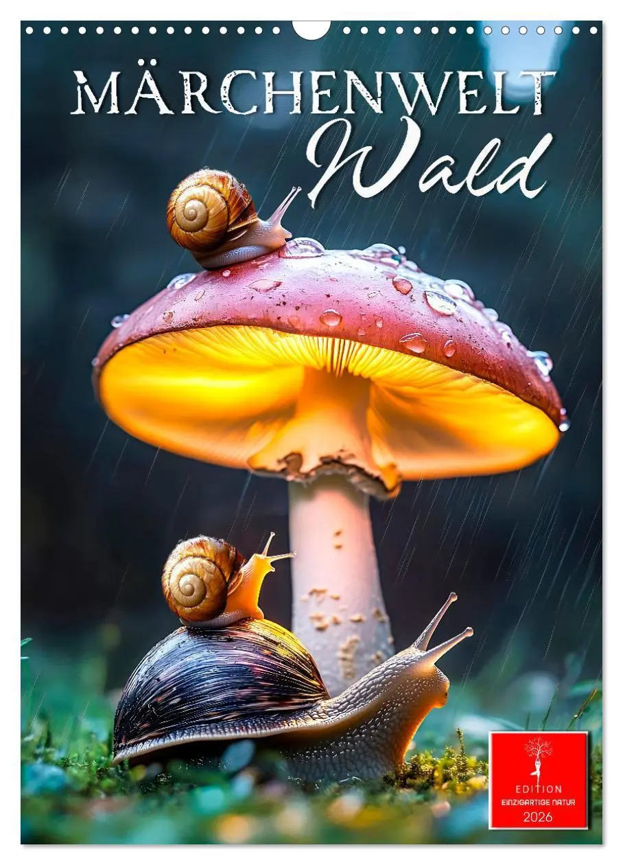 Cover: 9783516243987 | Märchenwelt Wald (Wandkalender 2026 DIN A3 hoch), CALVENDO...