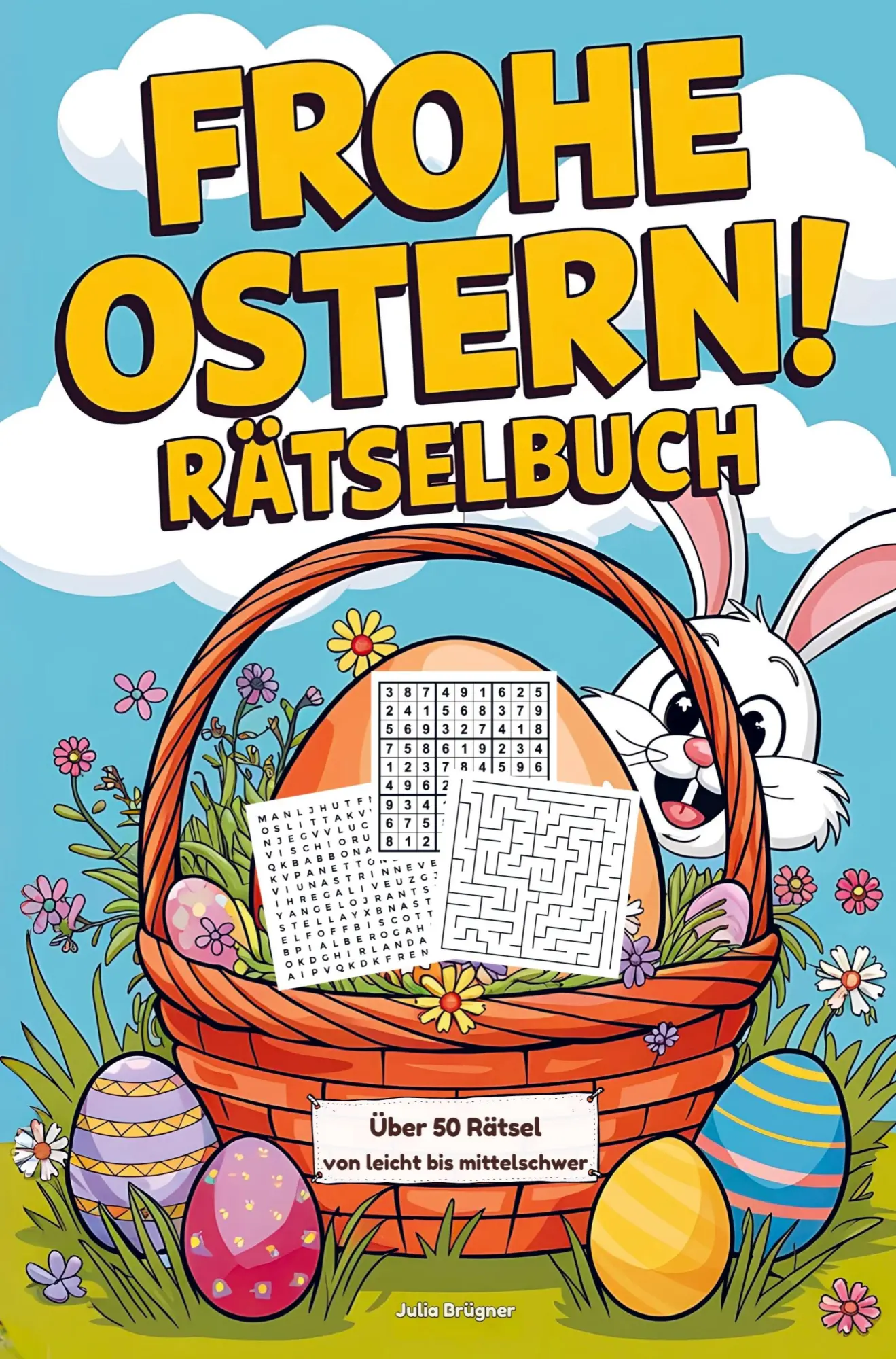 Cover: 9789403783987 | Frohe Ostern! Rätselbuch mit Sudoku, Wortsuchrätsel und...
