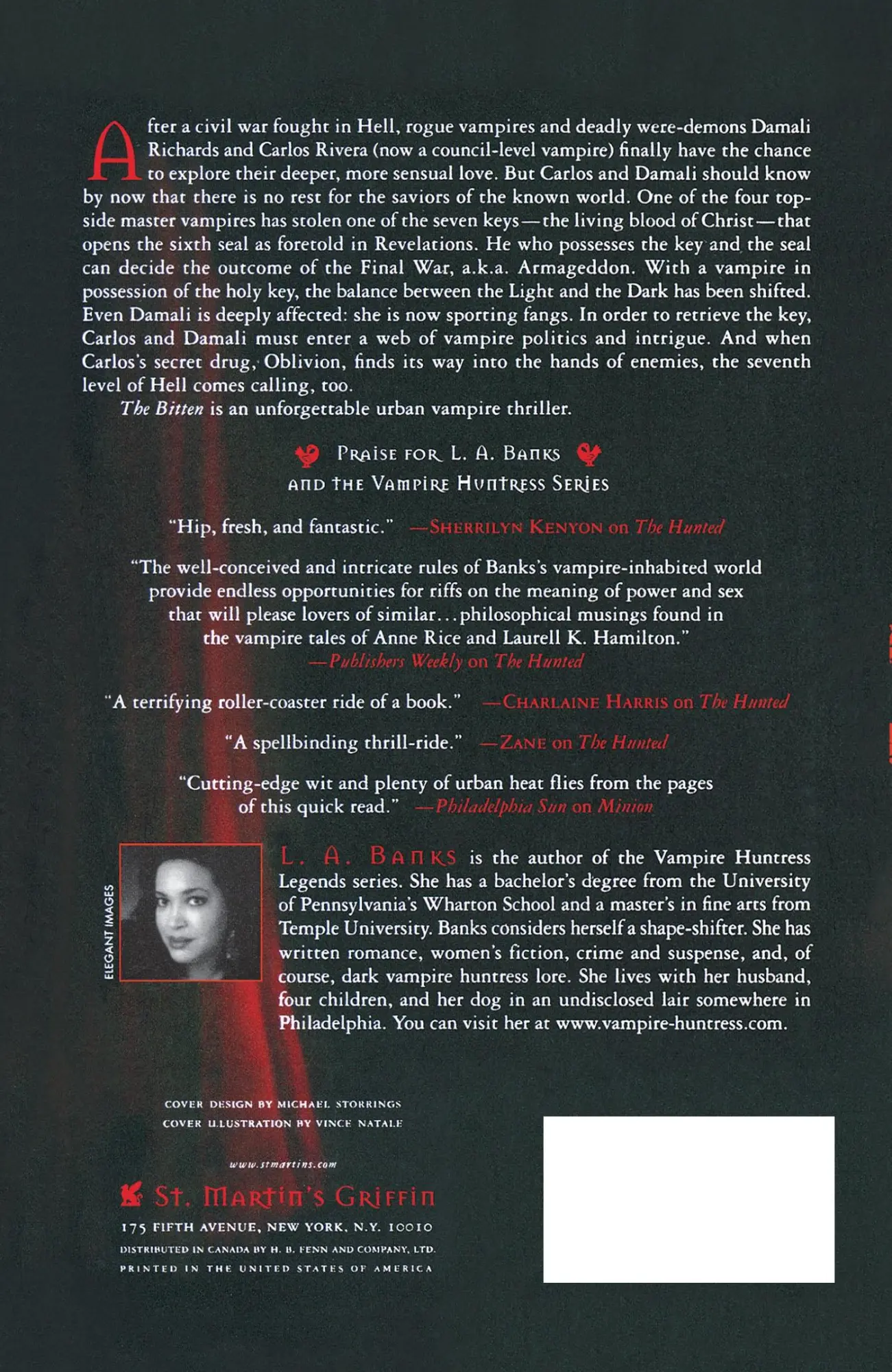 Rückseite: 9780312324087 | The the Bitten | L. A. Banks | Taschenbuch | Kartoniert / Broschiert