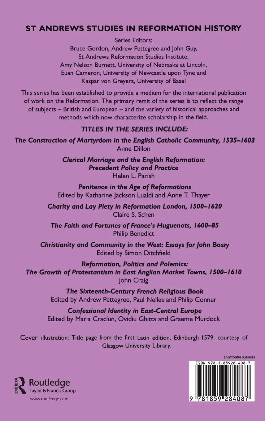 Rückseite: 9781859284087 | A Dialogue on the Law of Kingship among the Scots | Mason (u. a.)