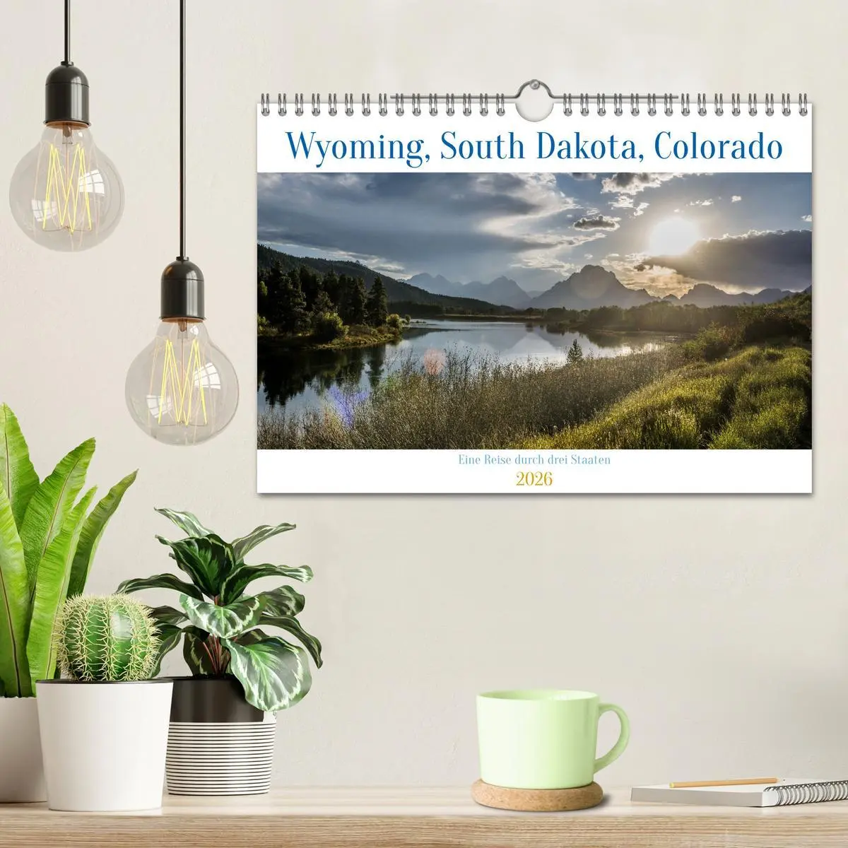 Bild: 9783457354087 | Wyoming, South Dakota Colorado (Wandkalender 2026 DIN A4 quer),...