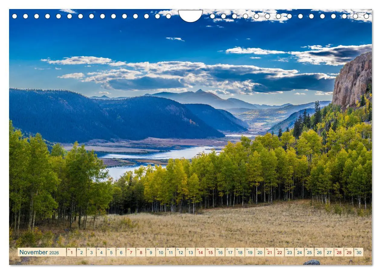 Bild: 9783457354087 | Wyoming, South Dakota Colorado (Wandkalender 2026 DIN A4 quer),...