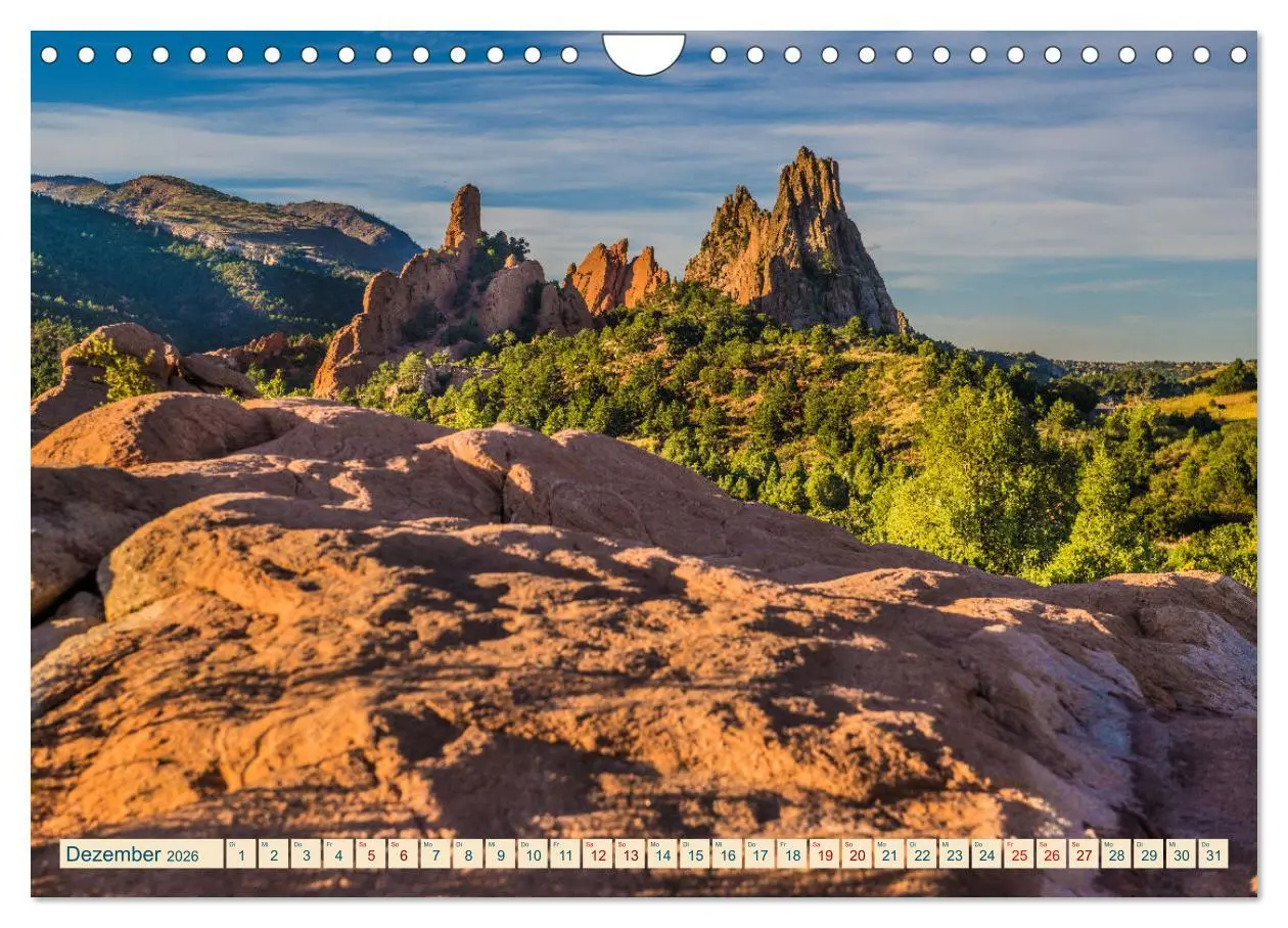 Bild: 9783457354087 | Wyoming, South Dakota Colorado (Wandkalender 2026 DIN A4 quer),...
