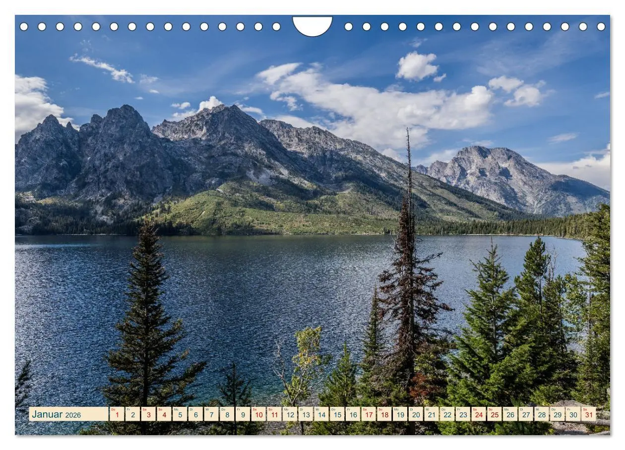 Bild: 9783457354087 | Wyoming, South Dakota Colorado (Wandkalender 2026 DIN A4 quer),...