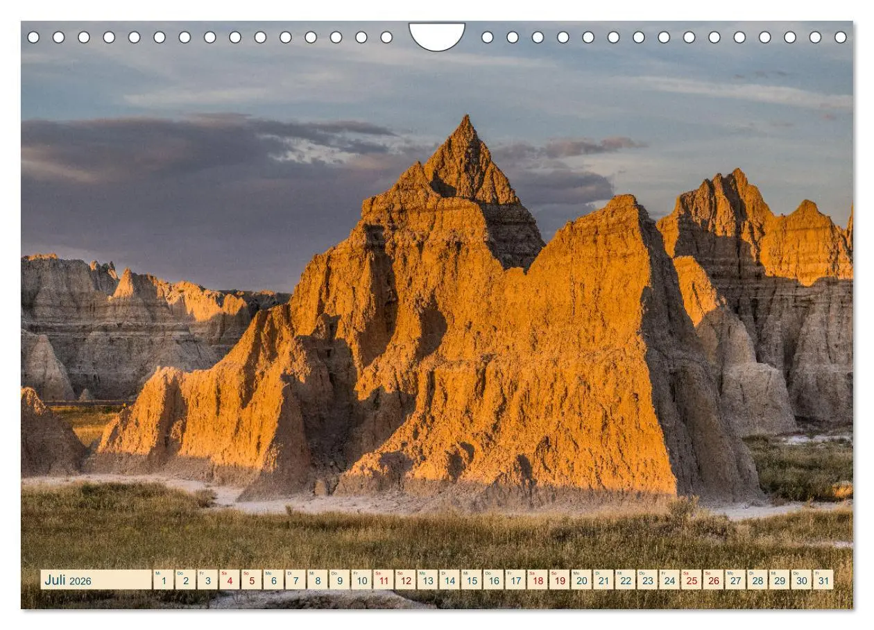 Bild: 9783457354087 | Wyoming, South Dakota Colorado (Wandkalender 2026 DIN A4 quer),...