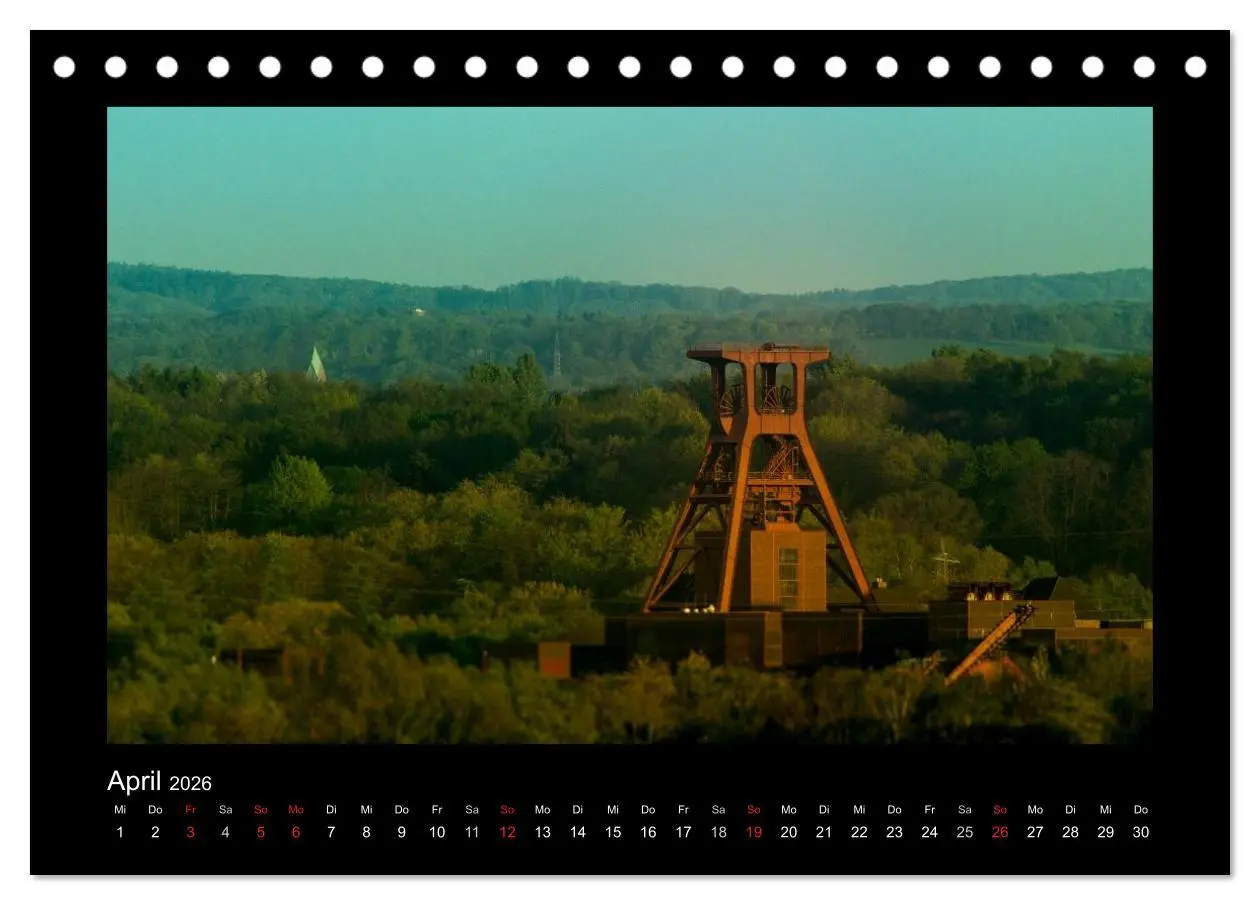 Bild: 9783457974087 | Berge und Täler im Ruhrgebiet (Tischkalender 2026 DIN A5 quer),...