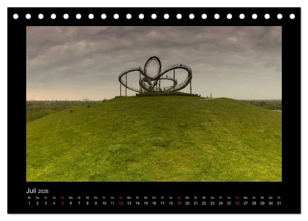 Bild: 9783457974087 | Berge und Täler im Ruhrgebiet (Tischkalender 2026 DIN A5 quer),...